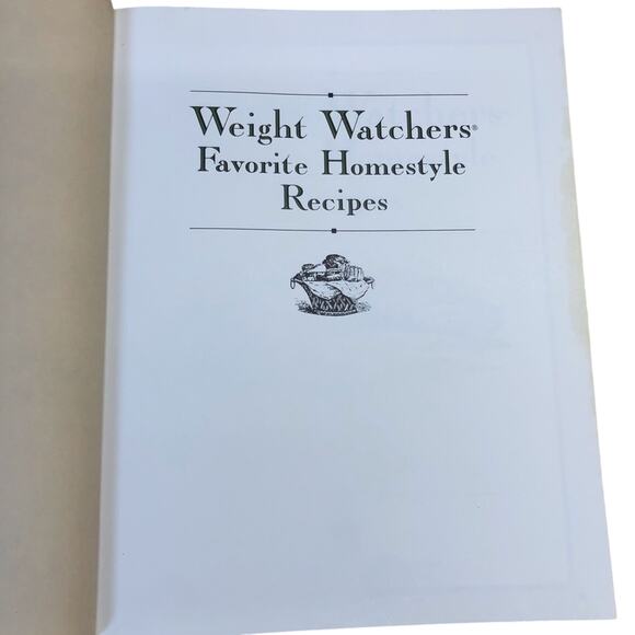 Vintage 1993 Weight Watchers Homestyle Recipes Cookbook Hardcover 250 Recipes - Picture 4 of 16